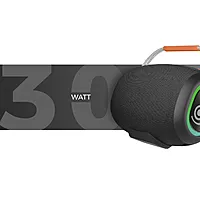Just Corseca Sushi Bliss 30W Bluetooth Speaker – Mic & Karaoke | BT 5.4 | 12H Playtime | Black