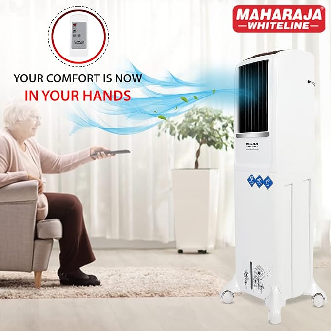 Maharaja White line Blizzard Deco 55, Air cooler Remote,