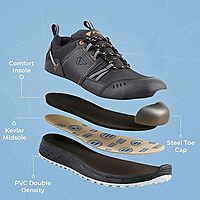 FUEL FLUTE BLACK Safety Shoes size-06