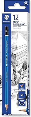 STA 100 LUMOGRAPH PENCILS - 6H