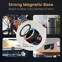 Portronics Nadya 6W – Magnetic Bluetooth Speaker with RGB Lights, MagSafe Attachment & Portable Design