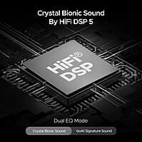 boAt Nirvana Ion TWS Earbuds with 120 HRS Playback(24hrs/Charge), Crystal Bionic Sound with Dual EQ Modes, Quad Mics ENx™ Technology, Low Latency(60ms), in Ear Detection