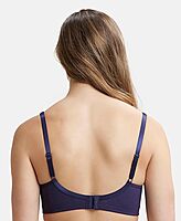 Jockey Wirefree Non Padded Super Combed Cotton Elastane Stretch Full Coverage Everyday Bra with Concealed Shaper Panel - FE41