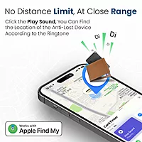 Portronics Cardfinder – Bluetooth Item Tracker helps you locate lost items easily. Attach it to keys, wallets, or bags. Use the app to find them quickly. Compact, lightweight, and user-friendly.