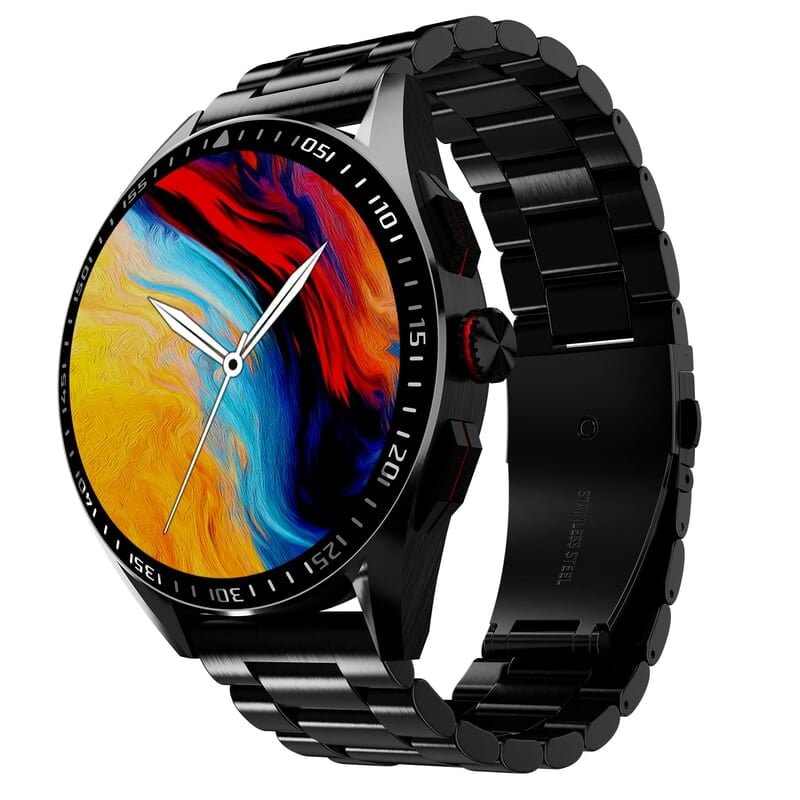 Fire Boltt Invincible Plus Smartwatch Black SS Fire Boltt Invincible Plus Smartwatch Black SS