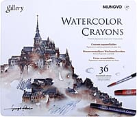 MUNGYO GALLERY WTC CRAYONS - 36 TIN MUNGYO GALLERY WTC CRAYONS - 36 TIN