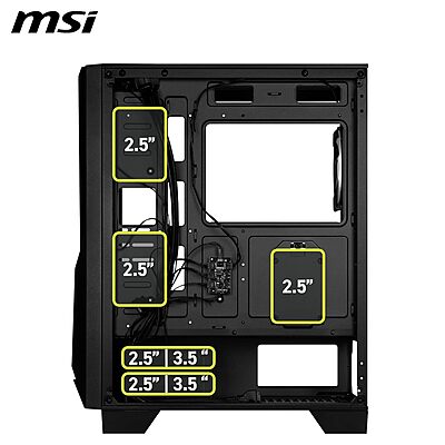 MSI MAG Forge 130A Airflow