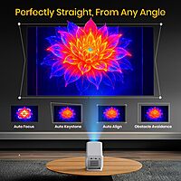 POR 2289 Beem 450	White	4000 Lumens LED,1080p, 5W In-built Speaker, Android, Remote	85286900	01Year