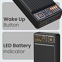 Portronics Mini 20K – 15W Wireless Magnetic 20000mAh Power Bank offers fast charging, sleek design, and portability. Perfect for on-the-go charging of your devices with magnetic alignment.