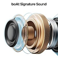 boAt Airdopes 311 Pro w/Up to 50 HRS Playtime, ASAP Charge(10min=150 Mins), Dual Mics w/ENx Tech, Transparent ID, 50 ms Low-Latency Beast Mode, IPX4 Truly Wireless in Ear Earbuds