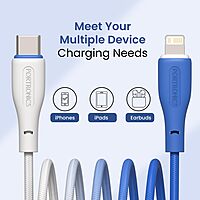 POR 3013 HUE X C-Lightning – 20W USB-C to Lightning Braided Cable 1M 06 Months