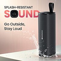 Portronics 2982 Fynix BT Speaker – 30W Bluetooth v5.3 Dual Passive Radiator TWS Black