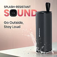Portronics 2982 Fynix BT Speaker – 30W Bluetooth v5.3 Dual Passive Radiator TWS Black