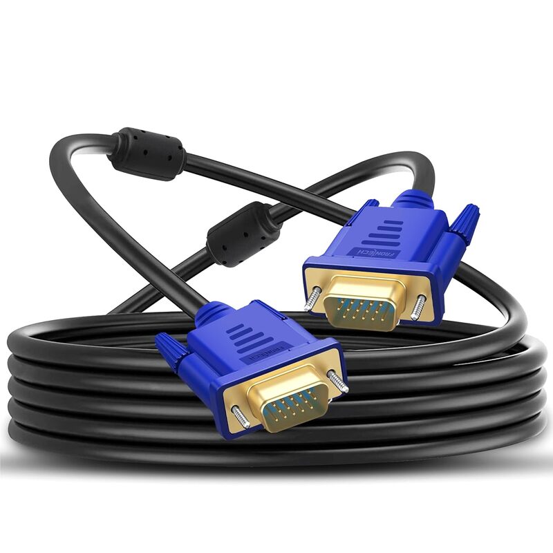 Frontech VGA Cable – Clear & Stable Video Output Cable for Reliable Connectivity