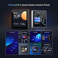 SONOFF NSPanel Pro Smart Home Control Panel, Integrate Zigbee Gateway with Home Security, with Power Consumption Statistics, Thermostat, Call Intercom, etc. All-in-One Control Center Hub with StandW