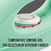 Havells D'zire 1000 watt Dry Iron With American Heritage Sole Plate, Aerodynamic Design