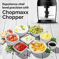 Crompton ChopMaxx Electric Vegetable Chopper 300 Watts Motors Twin S-Shaped Ninja food grade blades
