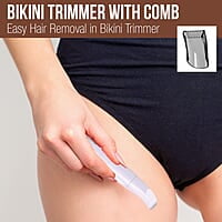 Havells 4-In-1 Lady Body Groomer Bikini & Eyebrow Trimmer With Protective Combs Recharegeable