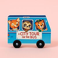 City Tour on the Bus – Fun Wheel Board Book