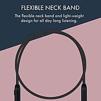 ZEBRONICS Zeb-Slinger in Ear Wireless Neckband Earphone Supporting Bluetooth 5.0, Up to 12 Hours Playback, Voice Assistant, for All iPhones/Smartphones/Tablets