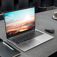 Joy Wireless + Bluetooth Mouse – Silent Click, Sleek Design, Black & White, Ergonomic Shape, Long Battery Life, Compatible with Multiple Devices, Perfect for Home & Office Use, Smooth Tracking.