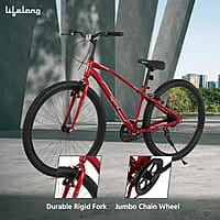 Lifelong Cycle for Men & Women - 27.5 T MTB Cycle - Single Speed Bike/Bicycle – V Brake Cycle - Rigid Fork - Mountain Bike
