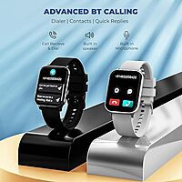 Lapcare Smart Watch Fitso II LSW‑006 offers Bluetooth calling, built-in voice assistant, SpO₂ & heart‑rate tracking, weather forecast, music control, IPS 1.91″ display, IP67 water‑resistance.