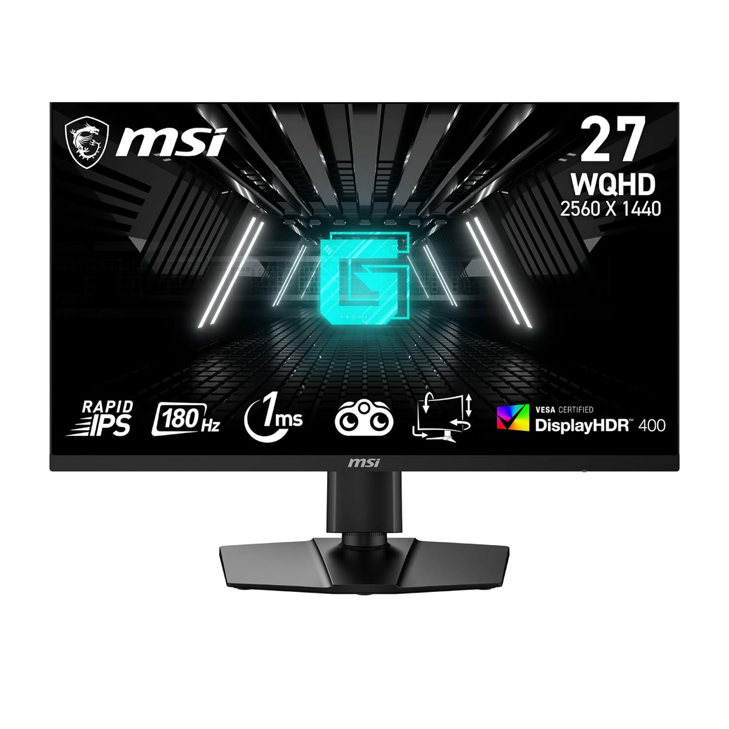 MSI 27-INCH 180Hz ,RAPID IPS PANEL 1440P,GAMING MONITOR, G274QPF E2