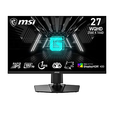 MSI 27-INCH 180Hz ,RAPID IPS PANEL 1440P,GAMING MONITOR, G274QPF E2
