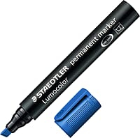 STAEDTLER 350 LUMO CLR PER. MARKER - 3 BLUE STAEDTLER 350 LUMO CLR PER. MARKER - 3 BLUE