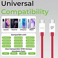 UltraProlink UL1269RD-0100 - 100W C to C Supervooc Cable Volo 100
