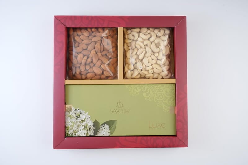 SMOOR Dry Fruit & Choco Premium Gift Hamper Special Occasions 388g Pack of 1