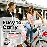 Portronics SoundDrum P – 20W Speaker features USB & Type-C connectivity, delivering powerful sound in a compact design. Perfect for music lovers seeking portability and quality audio performance.