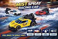 MMC Mist Spray Racing Car – Pull Back Toy