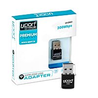 uPort 300Mbps WiFi Adapter – Fast Connectivity. Enjoy seamless streaming and browsing with this compact, high-speed wireless adapter designed for optimal performance and reliability.