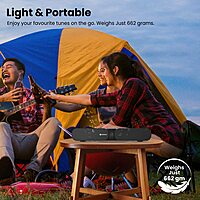 Portronics Decibel 20 16W Bluetooth Soundbar – Powerful Audio, Sleek Design | Easy Connectivity | Perfect for Music, Movies & Home Entertainment