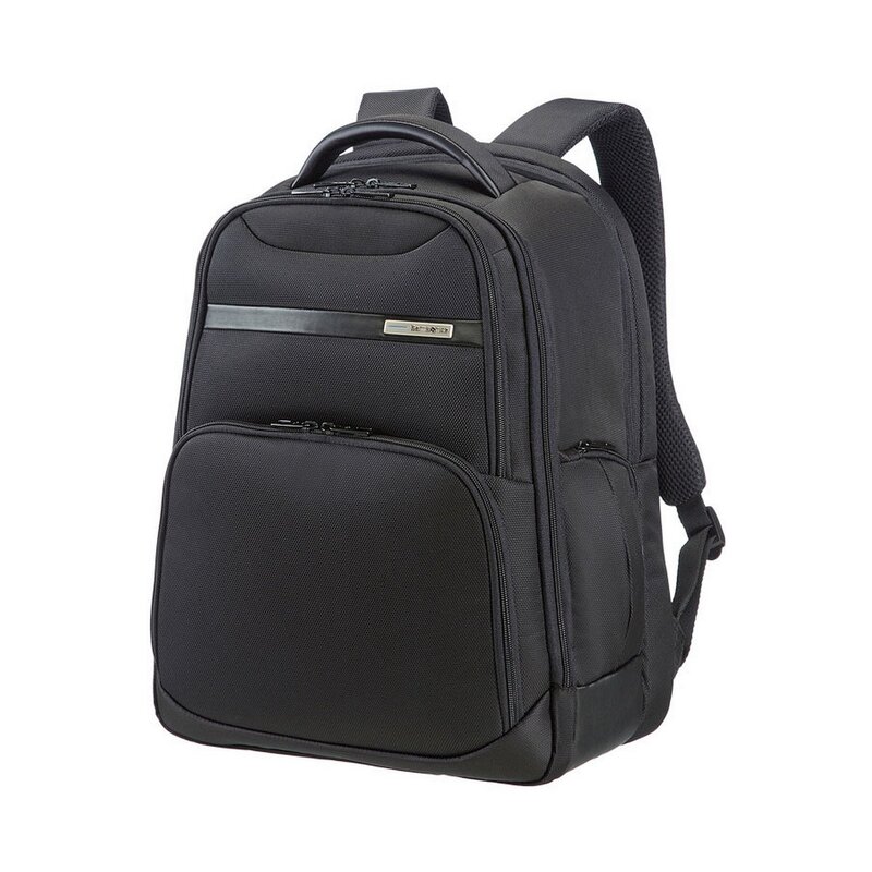 Samsonite Vectura 27L Laptop Backpack – Office & Travel Bag | Black