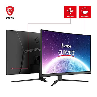 MSI, 27 Inch FHD Curved Gaming Monitor, 250Hz, 1ms, FreeSync Premium, G27C4X