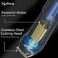 Lifelong Grooming Kit for Men, 13-in-1 Trimmer for Men All in One 90 Mins Runtime, Rechargeable