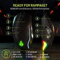 Archer Tech Lab Recurve 300 Wired Mouse