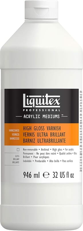 LIQUITEX 946ML HIGH GLOSS VARNISH 126632