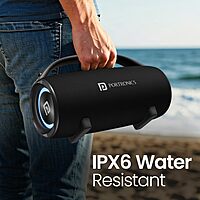 Portronics Thunder 2.0 POR 2338 Bluetooth Speaker – 60W | TWS | Handsfree Calling | Black