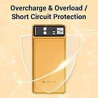 ZEBRONICS MW61 Wireless Power Bank, 10000 mAh, Rapid Charge, Built-in Wireless Charging Pad, Outputs - 22.5W Wired | 15W Wireless, Type C PD 3.0, LED Indicator