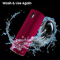 Portronics Swipe 2 Screen Cleaner & Duster – Red effectively cleans screens and surfaces, ideal for home and office environments.