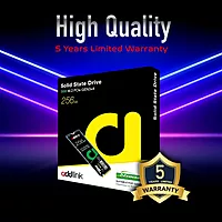 Addlink S68 256GB NVMe M.2 SSD – PCIe Gen3 | Up to 2000MB/s | 5-Year Warranty