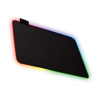 Zebronics Gaming Mouse Pad [RGB] features vibrant LED lighting, a smooth surface for precision, and a non-slip base for stability. Perfect for gamers seeking style and performance in their setup.