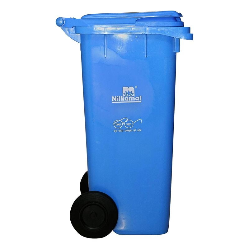 Nilkamal Plastic Manual-Lift Wheel Garbage Dustbin