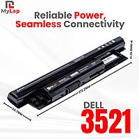Dell 5537 Laptop Battery is a reliable power source designed for Dell Inspiron 15 5000 series. It offers long-lasting performance, ensuring your laptop stays powered for all your tasks.