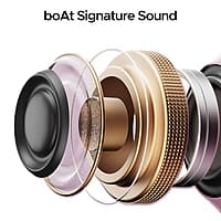 boAt Airdopes 311 Pro w/Up to 50 HRS Playtime, ASAP Charge(10min=150 Mins), Dual Mics w/ENx Tech, Transparent ID, 50 ms Low-Latency Beast Mode, IPX4 Truly Wireless in Ear Earbuds