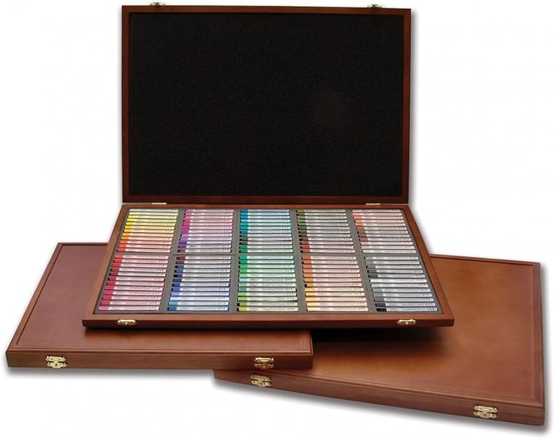 MUNGYO GALLERY SEMI HARD PASTEL SET 120 WD CASE MUNGYO GALLERY SEMI HARD PASTEL SET 120 WD CASE